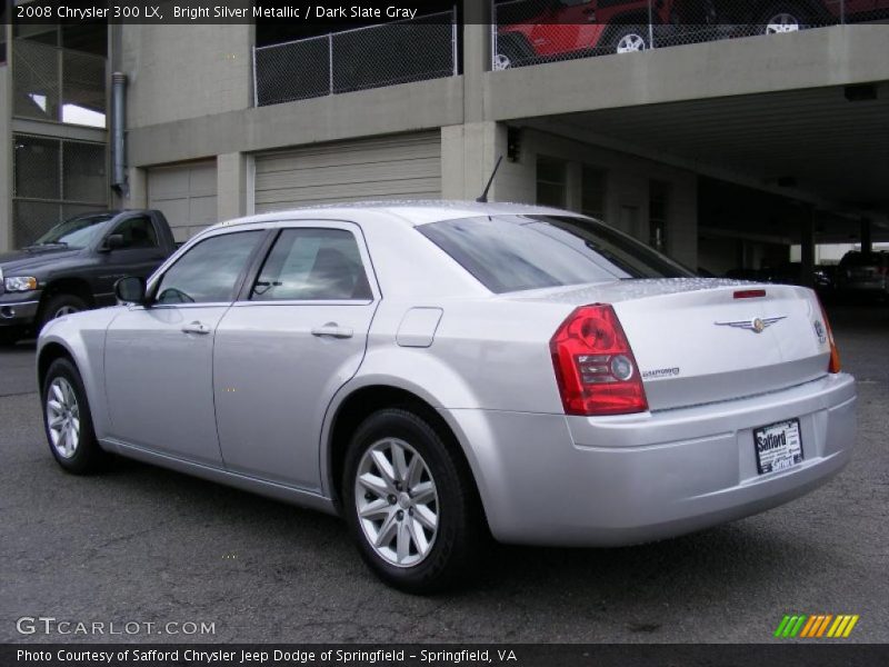 Bright Silver Metallic / Dark Slate Gray 2008 Chrysler 300 LX