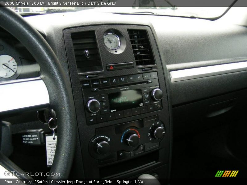 Bright Silver Metallic / Dark Slate Gray 2008 Chrysler 300 LX