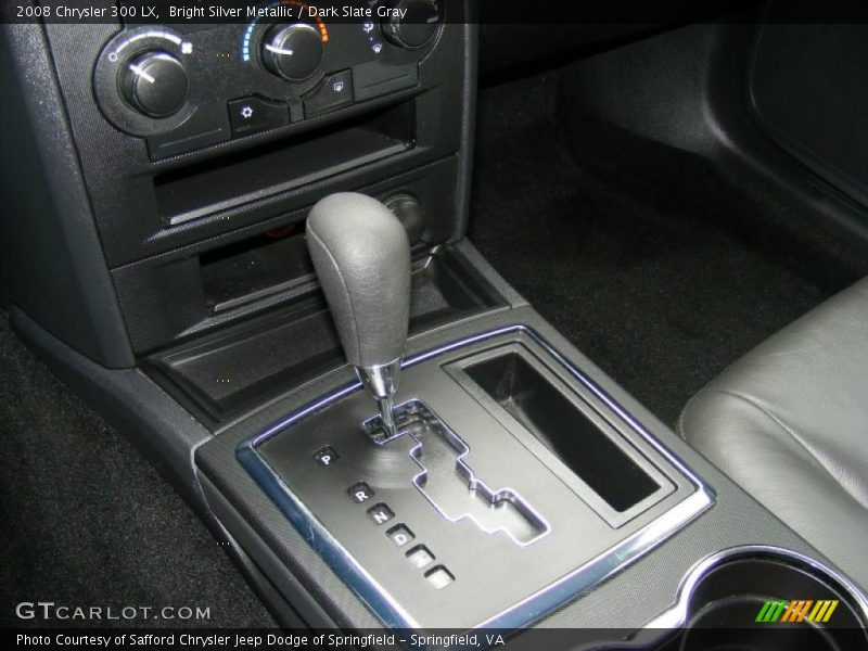 Bright Silver Metallic / Dark Slate Gray 2008 Chrysler 300 LX