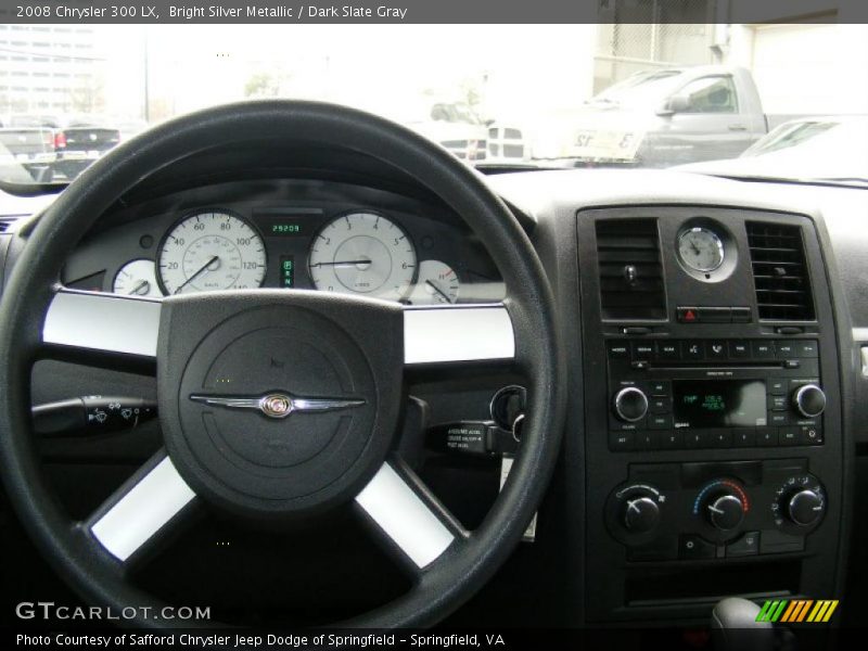 Bright Silver Metallic / Dark Slate Gray 2008 Chrysler 300 LX