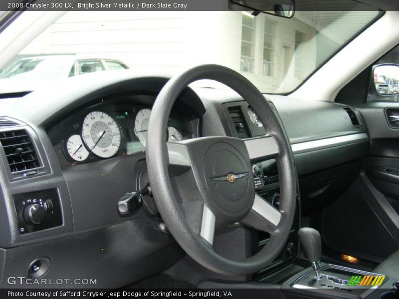Bright Silver Metallic / Dark Slate Gray 2008 Chrysler 300 LX