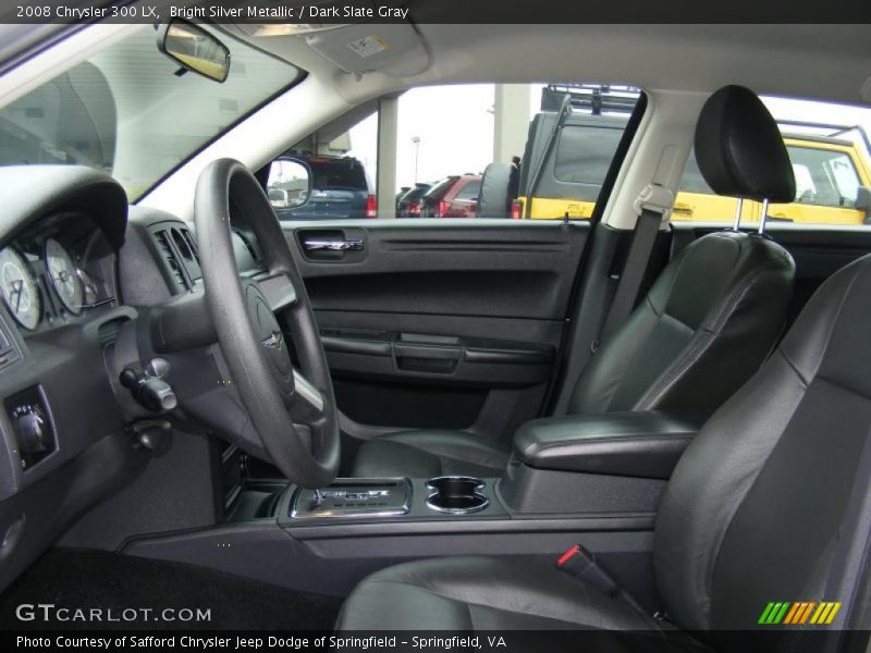 Bright Silver Metallic / Dark Slate Gray 2008 Chrysler 300 LX