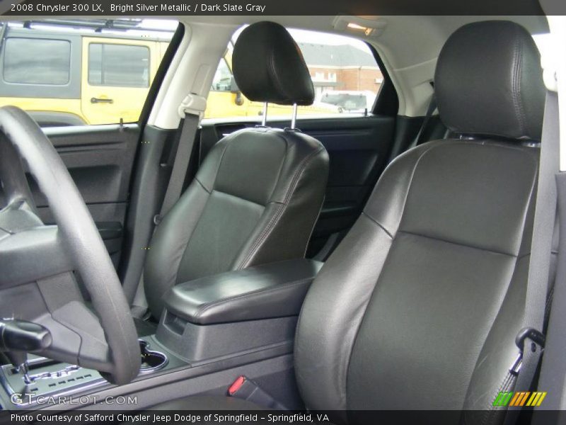 Bright Silver Metallic / Dark Slate Gray 2008 Chrysler 300 LX