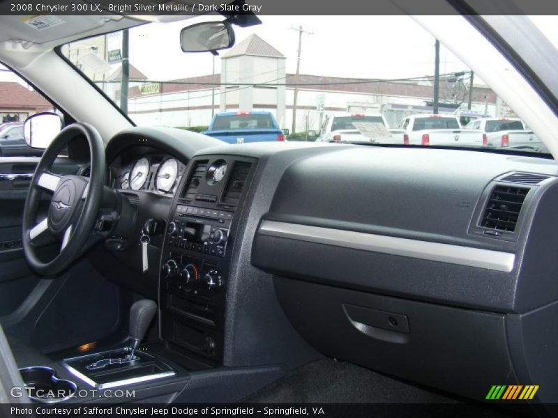 Bright Silver Metallic / Dark Slate Gray 2008 Chrysler 300 LX