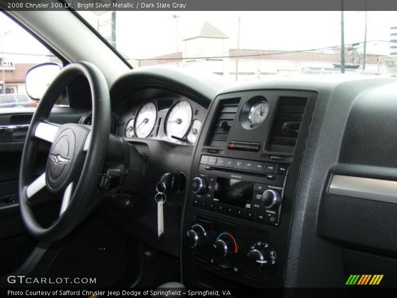 Bright Silver Metallic / Dark Slate Gray 2008 Chrysler 300 LX