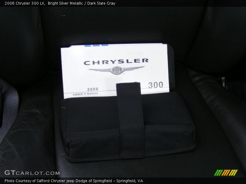Bright Silver Metallic / Dark Slate Gray 2008 Chrysler 300 LX