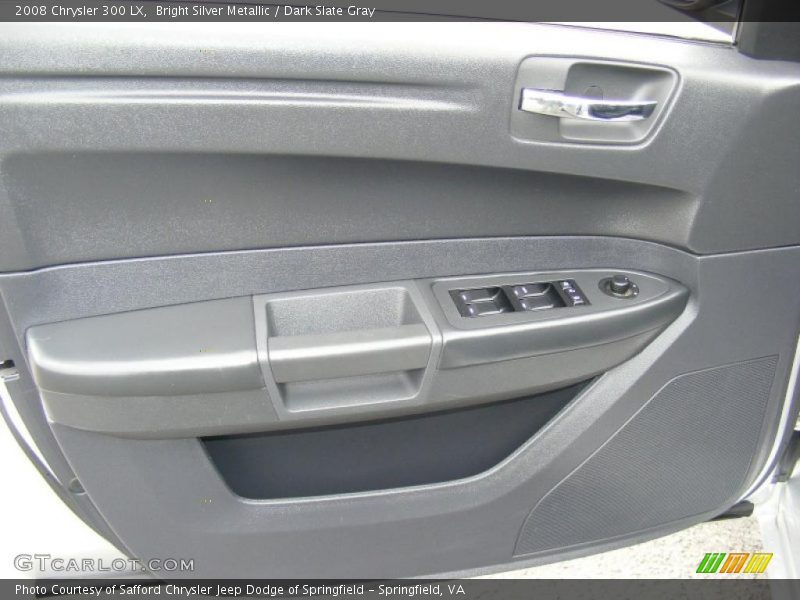 Bright Silver Metallic / Dark Slate Gray 2008 Chrysler 300 LX