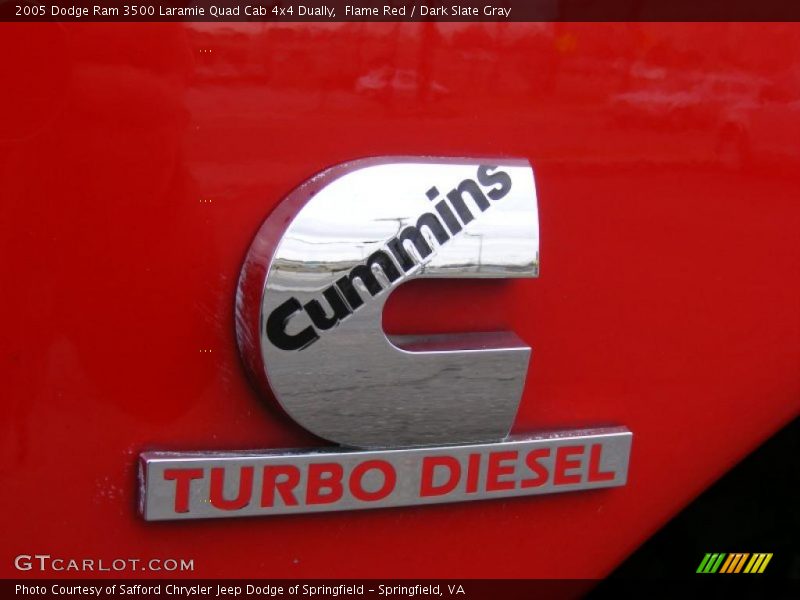  2005 Ram 3500 Laramie Quad Cab 4x4 Dually Logo