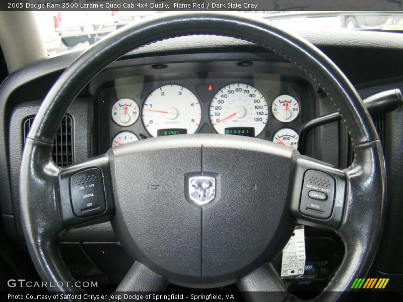  2005 Ram 3500 Laramie Quad Cab 4x4 Dually Steering Wheel
