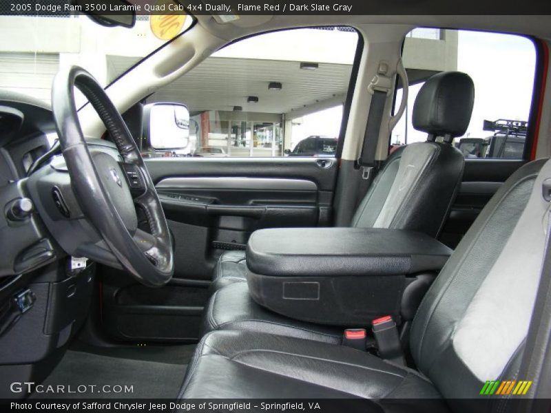  2005 Ram 3500 Laramie Quad Cab 4x4 Dually Dark Slate Gray Interior
