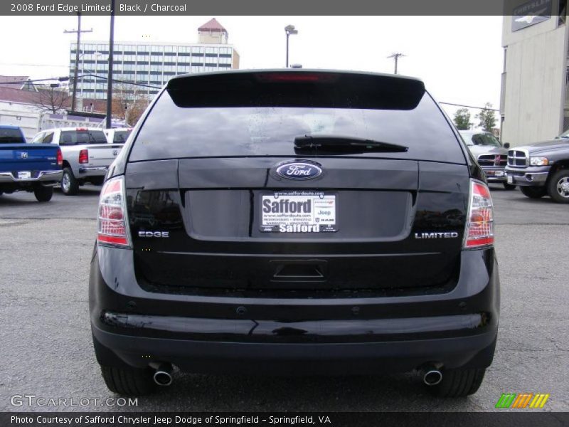 Black / Charcoal 2008 Ford Edge Limited