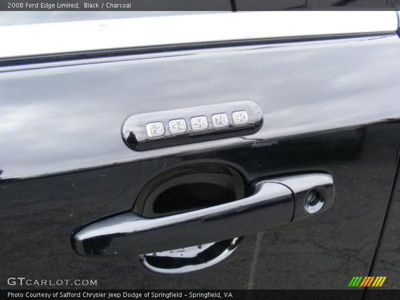 Black / Charcoal 2008 Ford Edge Limited