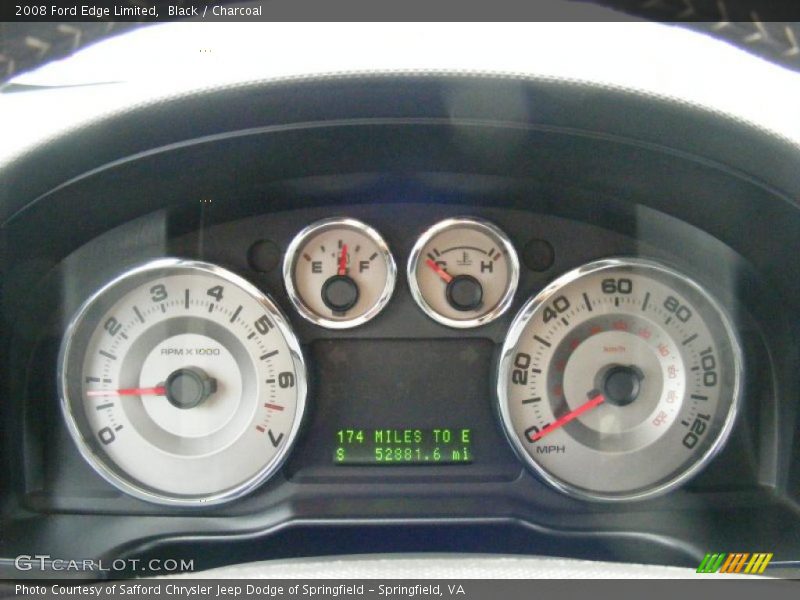 Black / Charcoal 2008 Ford Edge Limited