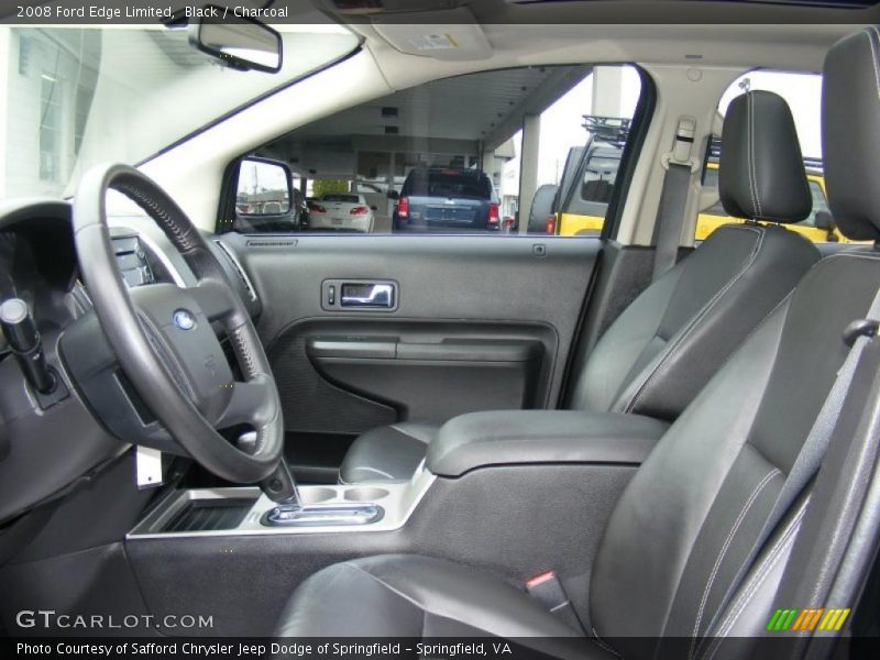  2008 Edge Limited Charcoal Interior