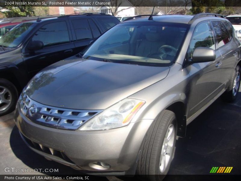 Polished Pewter Metallic / Charcoal 2004 Nissan Murano SL