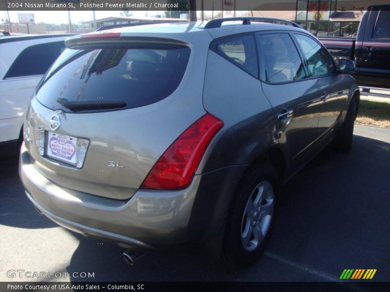 Polished Pewter Metallic / Charcoal 2004 Nissan Murano SL