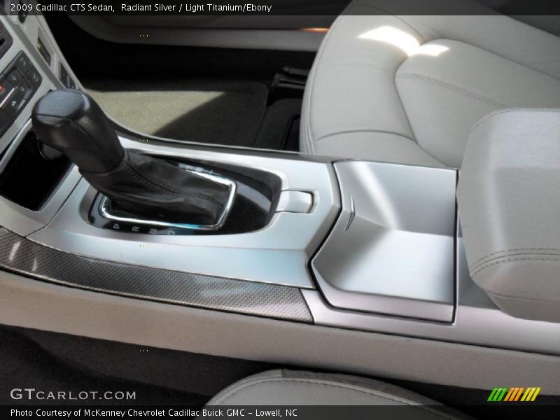 Radiant Silver / Light Titanium/Ebony 2009 Cadillac CTS Sedan