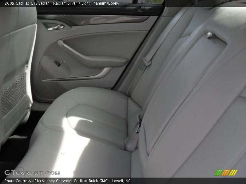 Radiant Silver / Light Titanium/Ebony 2009 Cadillac CTS Sedan