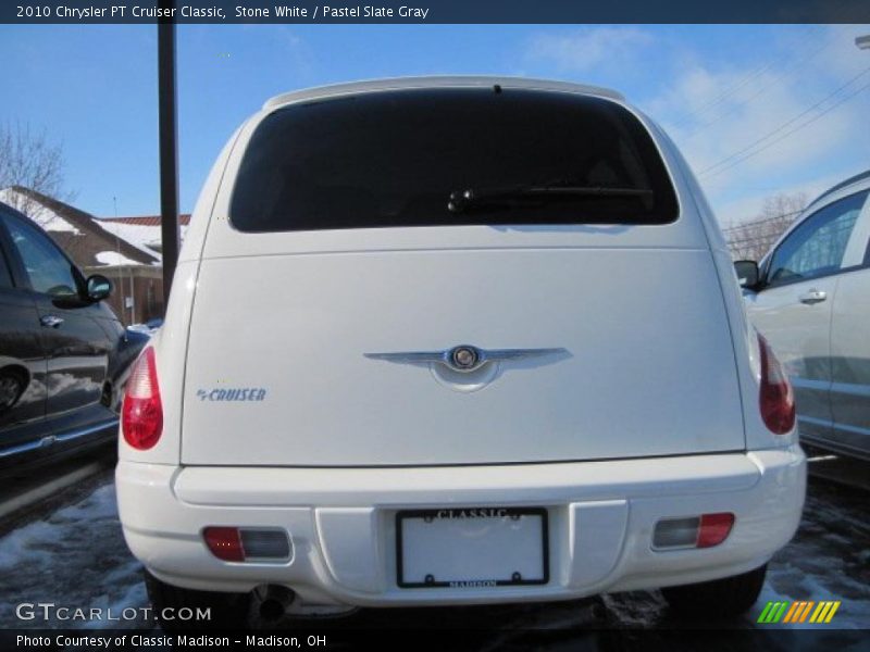 Stone White / Pastel Slate Gray 2010 Chrysler PT Cruiser Classic
