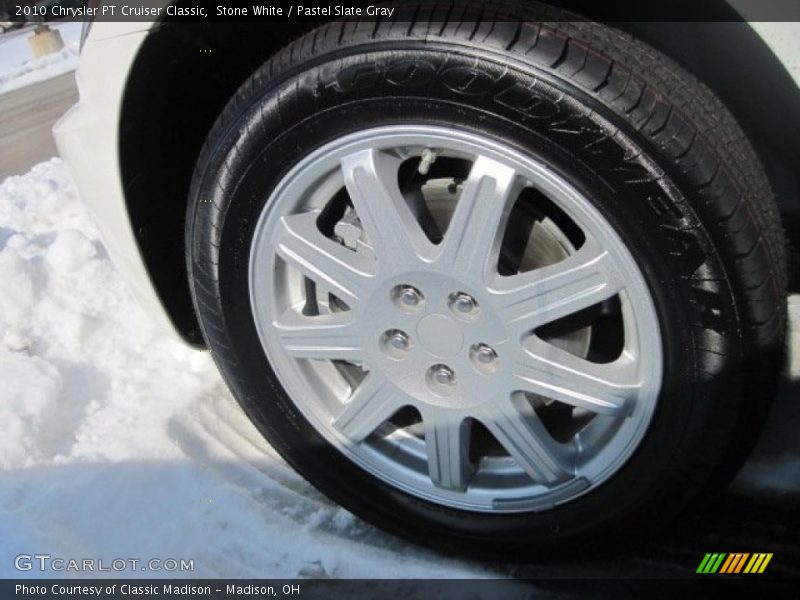 Stone White / Pastel Slate Gray 2010 Chrysler PT Cruiser Classic