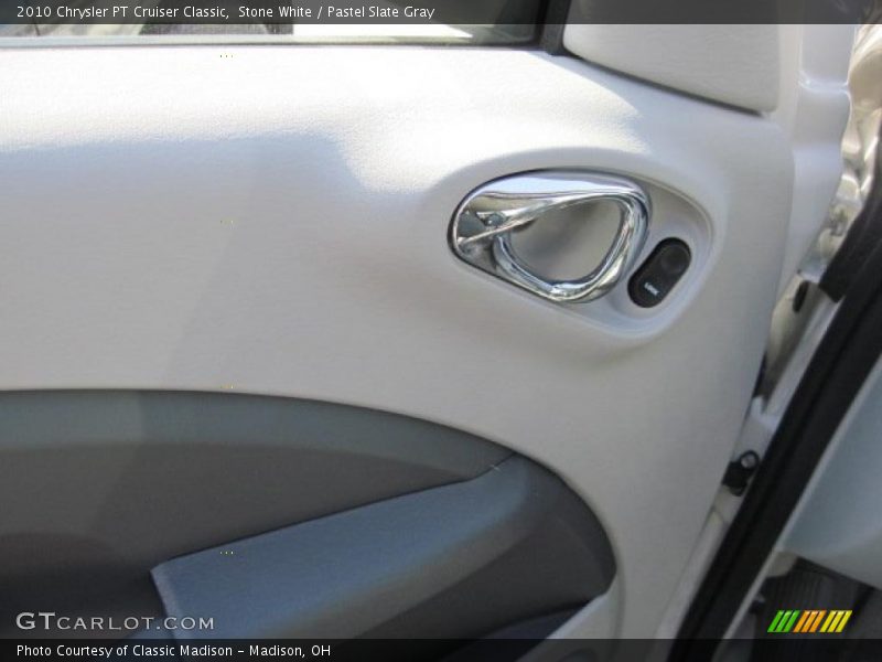 Stone White / Pastel Slate Gray 2010 Chrysler PT Cruiser Classic