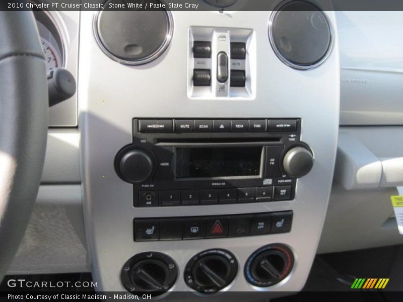 Stone White / Pastel Slate Gray 2010 Chrysler PT Cruiser Classic