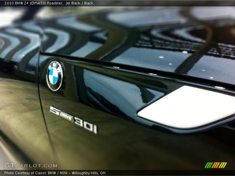 Jet Black / Black 2010 BMW Z4 sDrive30i Roadster