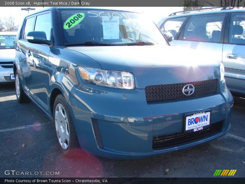Hypnotic Teal Mica / Dark Gray 2008 Scion xB