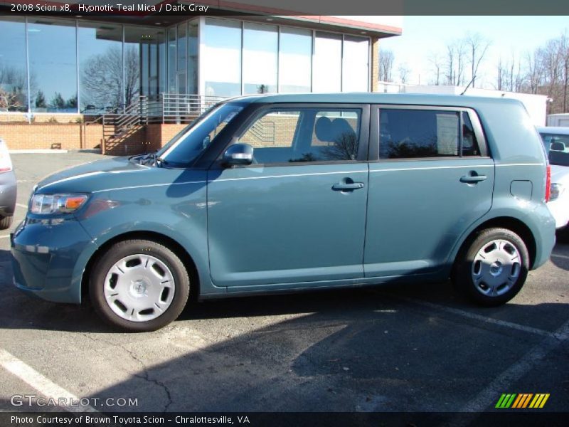 Hypnotic Teal Mica / Dark Gray 2008 Scion xB