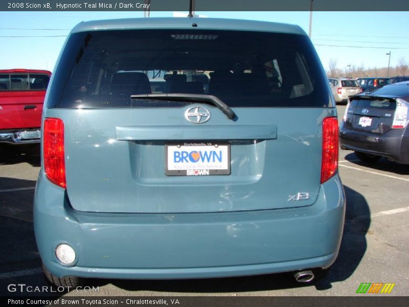 Hypnotic Teal Mica / Dark Gray 2008 Scion xB