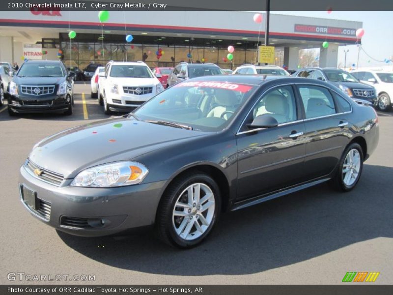 Cyber Gray Metallic / Gray 2010 Chevrolet Impala LTZ
