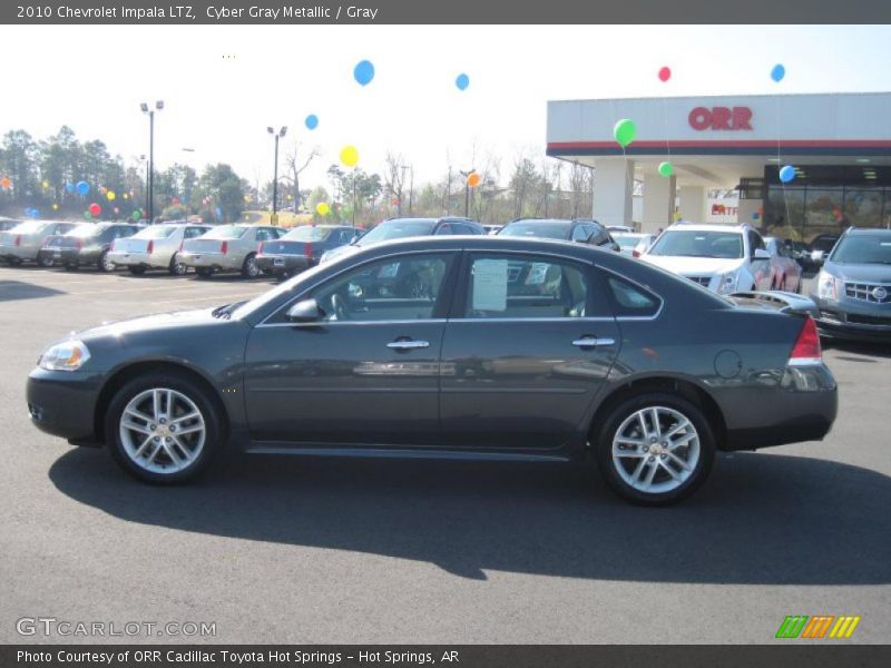 Cyber Gray Metallic / Gray 2010 Chevrolet Impala LTZ