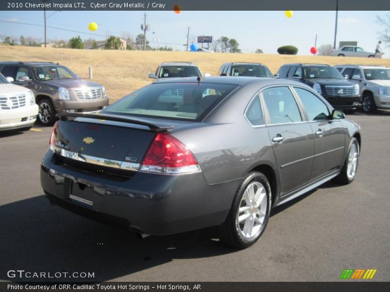 Cyber Gray Metallic / Gray 2010 Chevrolet Impala LTZ