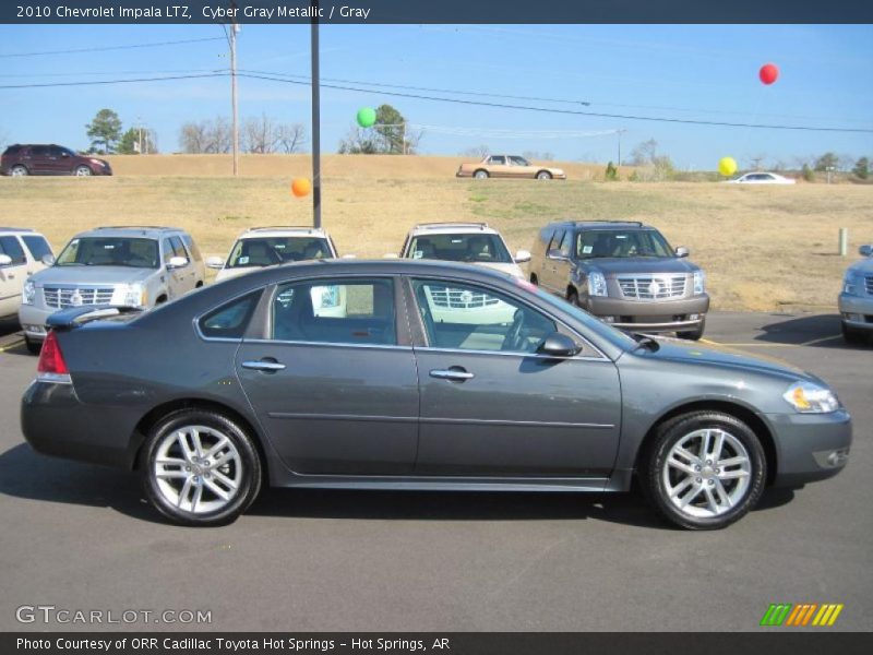 Cyber Gray Metallic / Gray 2010 Chevrolet Impala LTZ