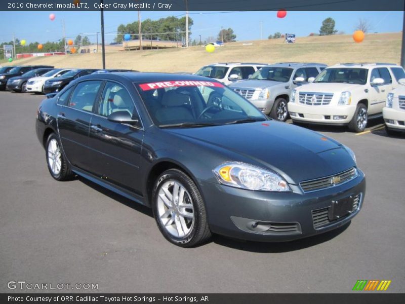 Cyber Gray Metallic / Gray 2010 Chevrolet Impala LTZ