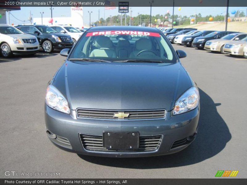 Cyber Gray Metallic / Gray 2010 Chevrolet Impala LTZ