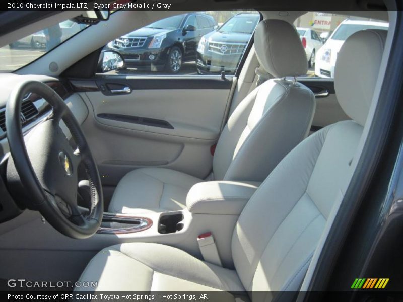 Cyber Gray Metallic / Gray 2010 Chevrolet Impala LTZ