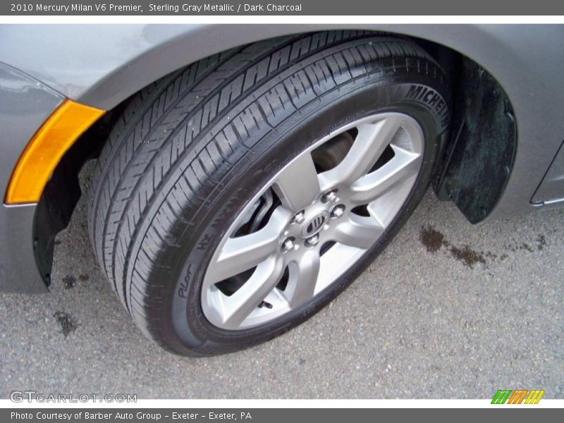 Sterling Gray Metallic / Dark Charcoal 2010 Mercury Milan V6 Premier