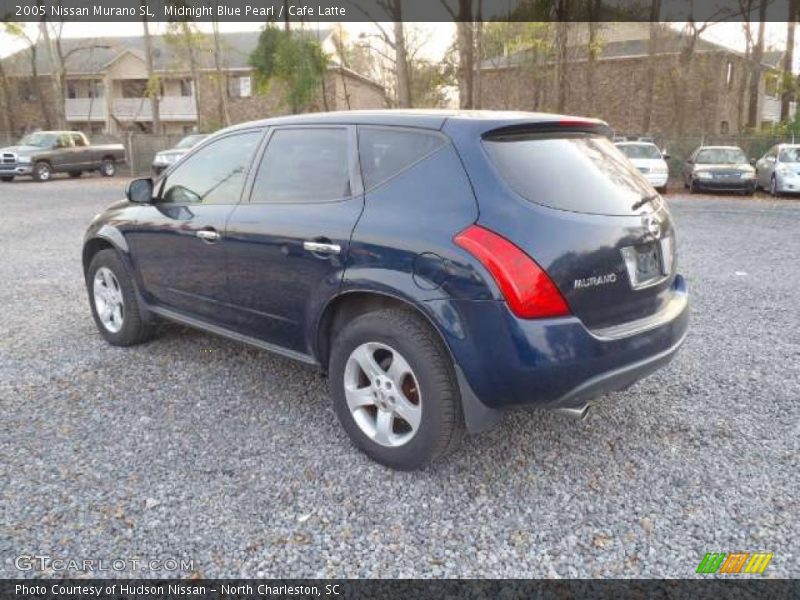 Midnight Blue Pearl / Cafe Latte 2005 Nissan Murano SL
