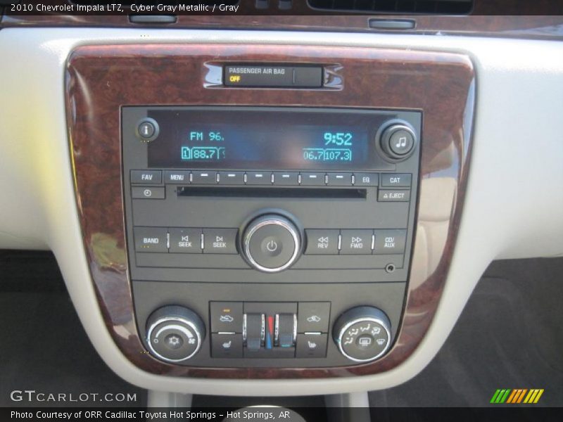 Cyber Gray Metallic / Gray 2010 Chevrolet Impala LTZ