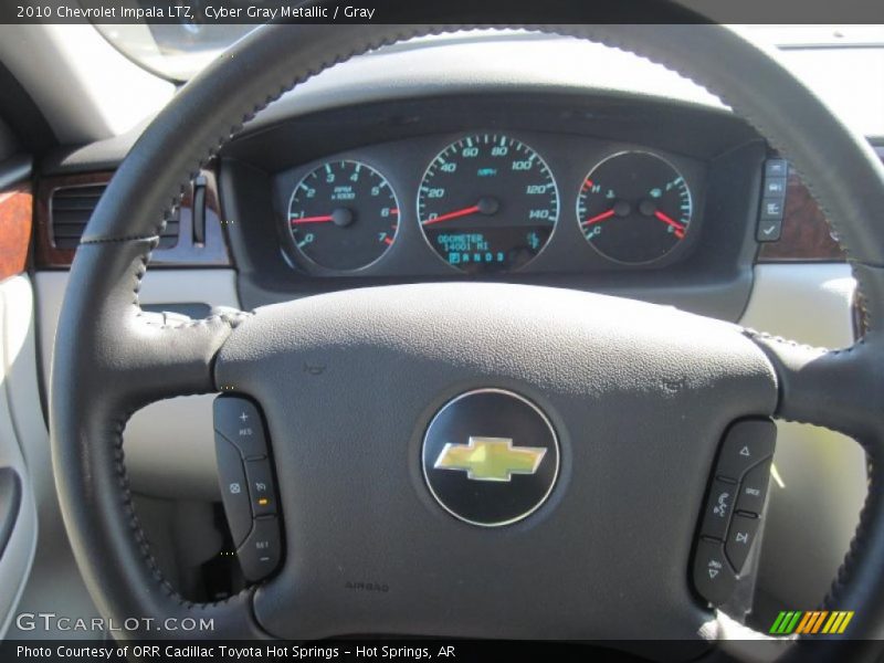 Cyber Gray Metallic / Gray 2010 Chevrolet Impala LTZ