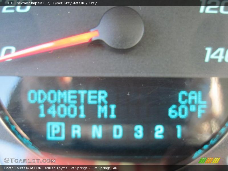 Cyber Gray Metallic / Gray 2010 Chevrolet Impala LTZ