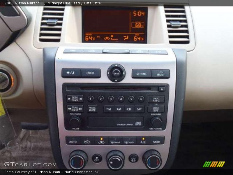 Midnight Blue Pearl / Cafe Latte 2005 Nissan Murano SL