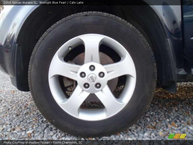 Midnight Blue Pearl / Cafe Latte 2005 Nissan Murano SL