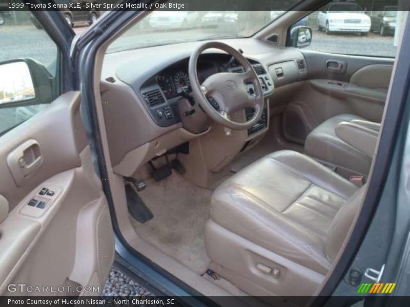  1999 Sienna XLE Oak Beige Interior