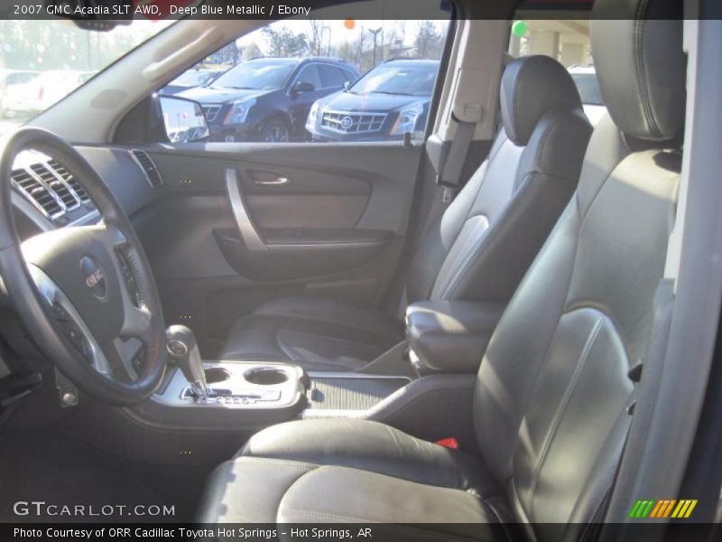 Deep Blue Metallic / Ebony 2007 GMC Acadia SLT AWD