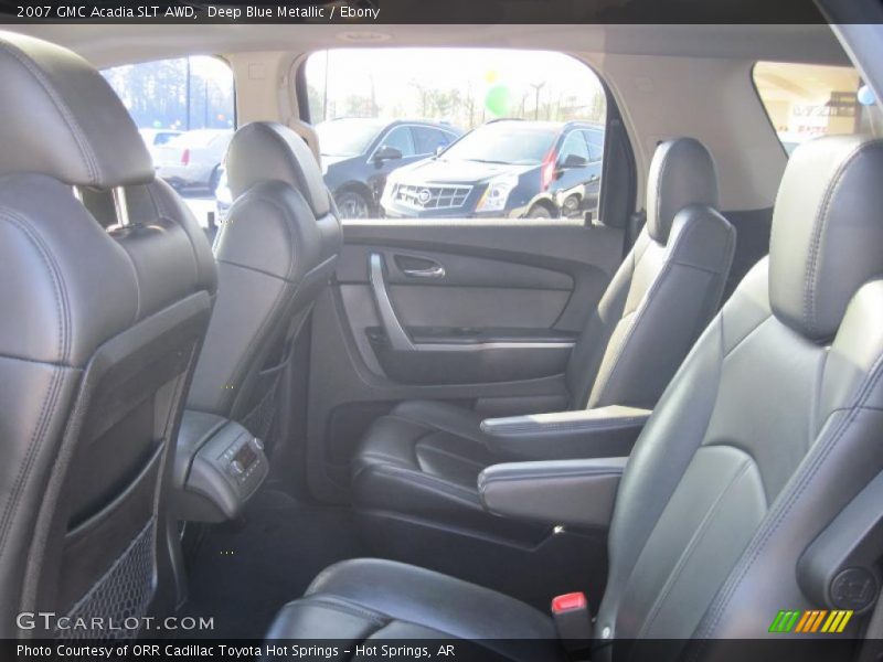 Deep Blue Metallic / Ebony 2007 GMC Acadia SLT AWD