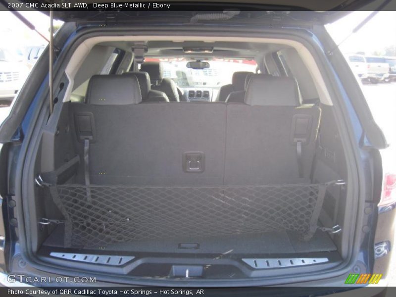 Deep Blue Metallic / Ebony 2007 GMC Acadia SLT AWD