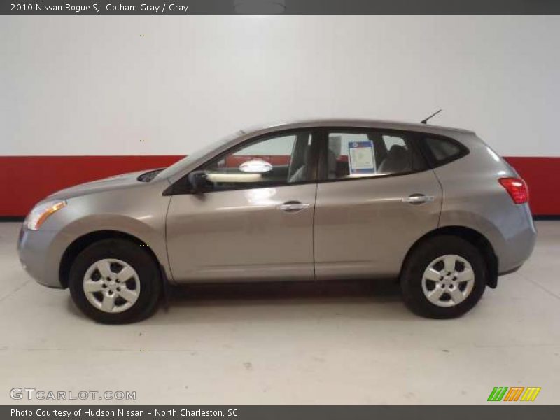 Gotham Gray / Gray 2010 Nissan Rogue S