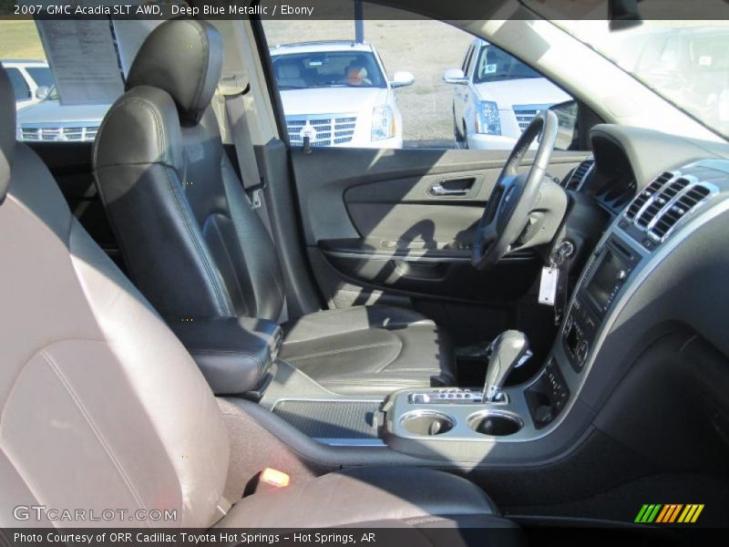 Deep Blue Metallic / Ebony 2007 GMC Acadia SLT AWD